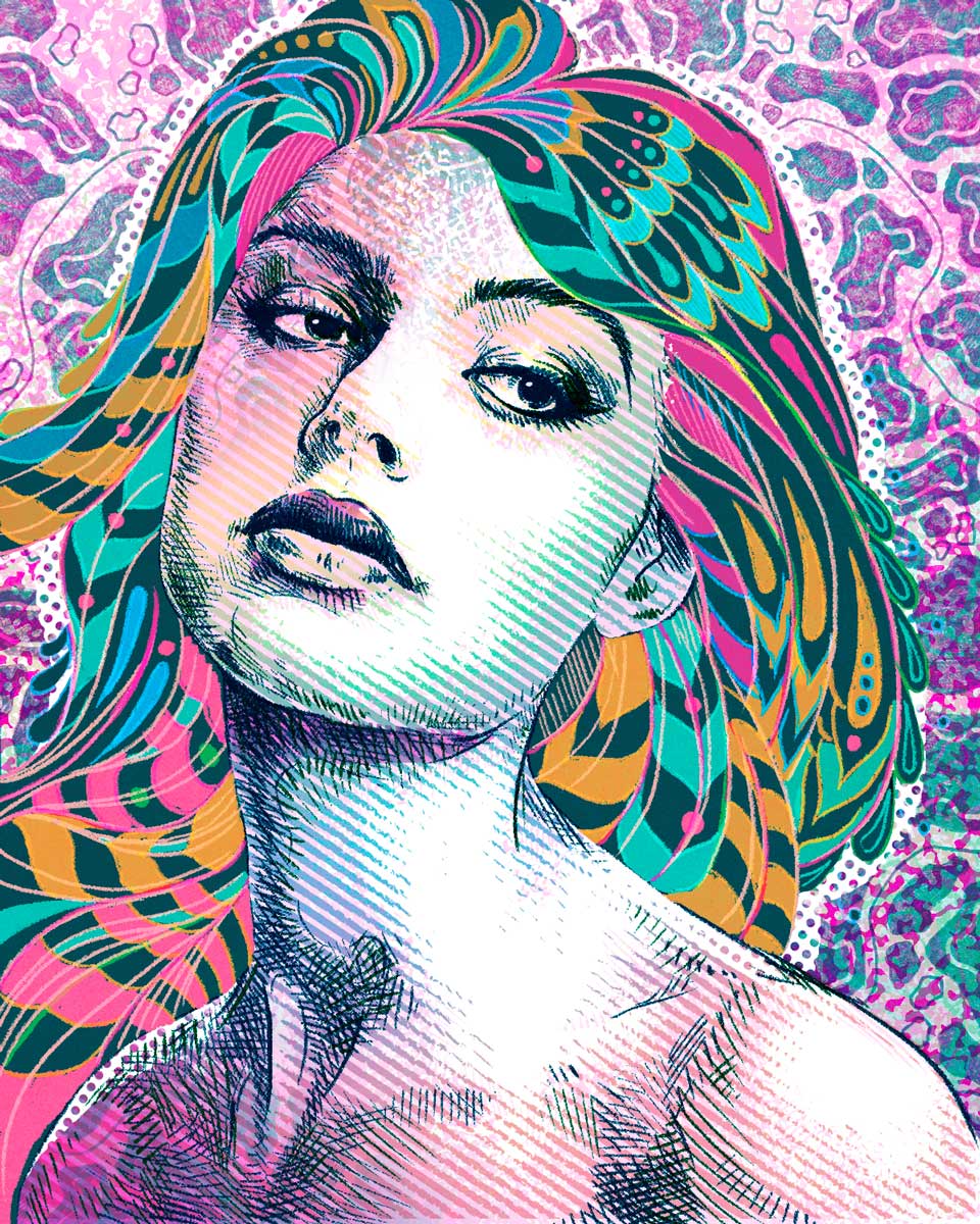Isolde Art Print (Timed Edition)
