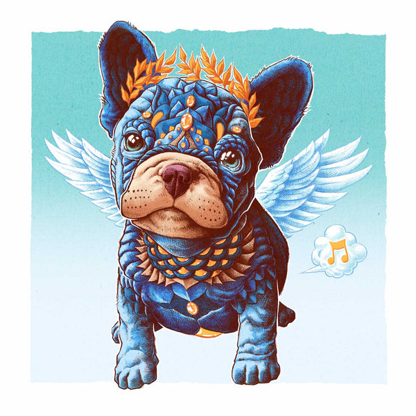 Frenchie - Lavender Blue