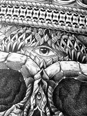 Crowned Skull (Original Artwork)