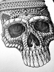 Crowned Skull (Original Artwork)