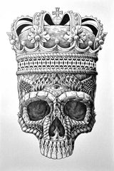 Crowned Skull (Original Artwork)