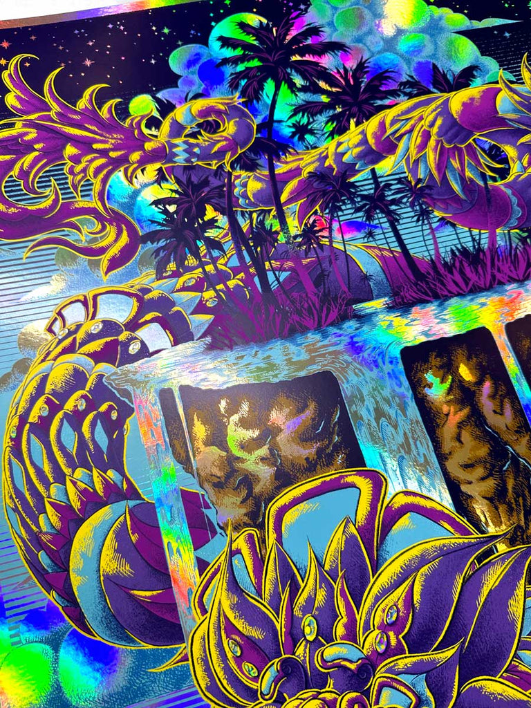 Dave Matthews & Tim Reynolds Quetzalcoatl Cancun AP Foil (Edition of 50)