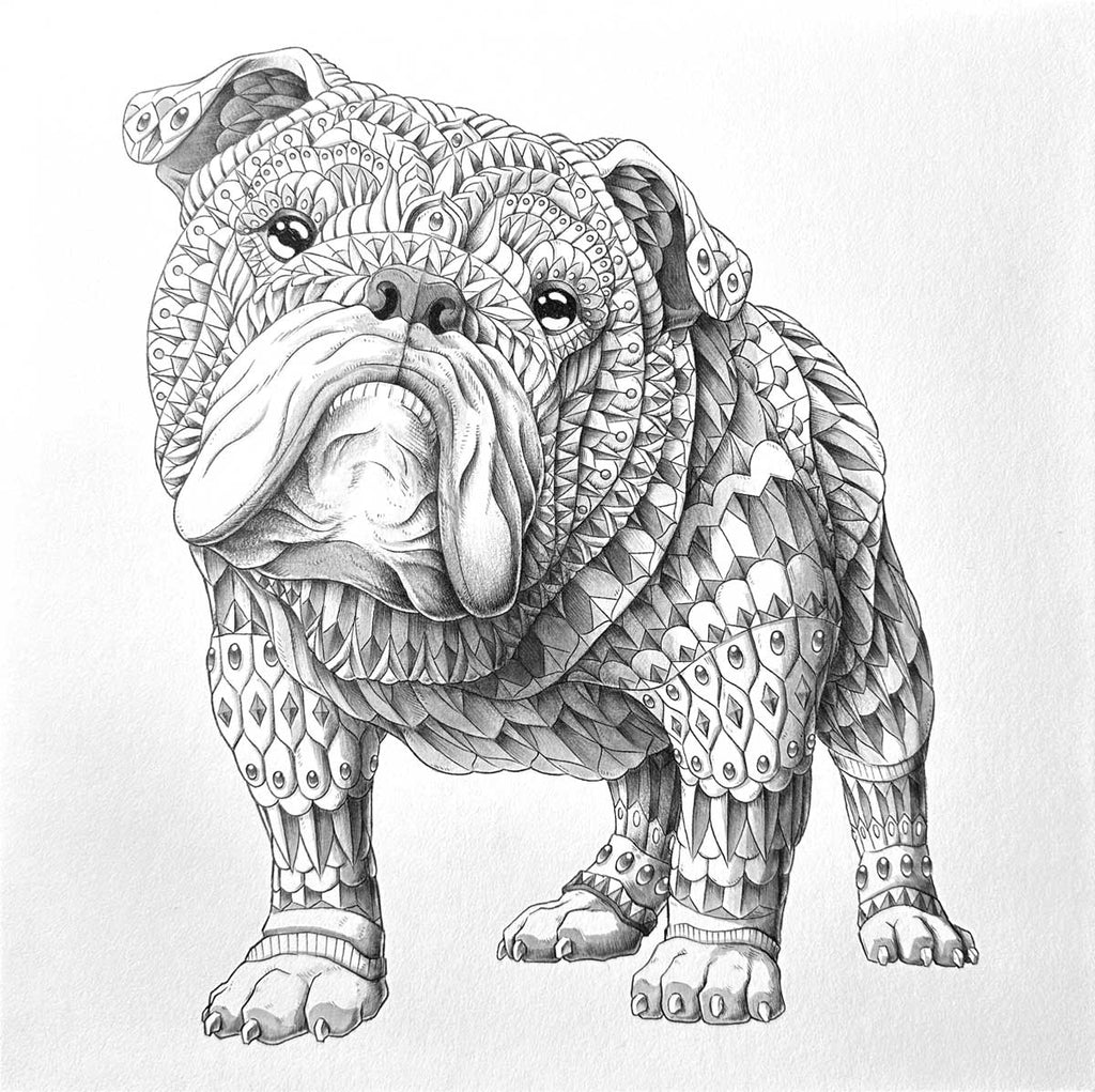 English Bulldog (Original Artwork)