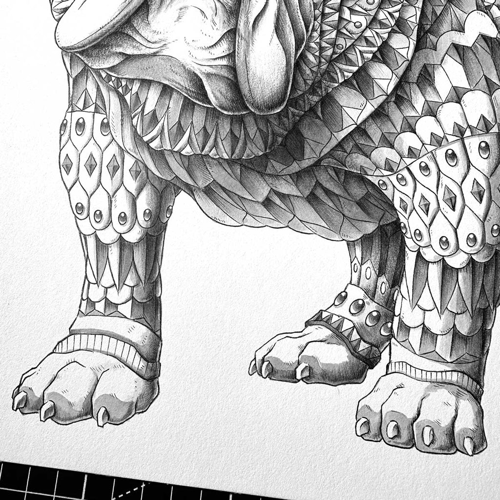 English Bulldog (Original Artwork)