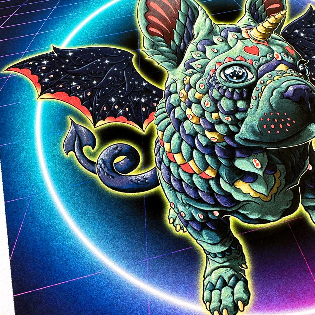 Frenchie-Verse Art Print (72 Hour Timed Edition)