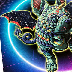 Frenchie-Verse Art Print (72 Hour Timed Edition)