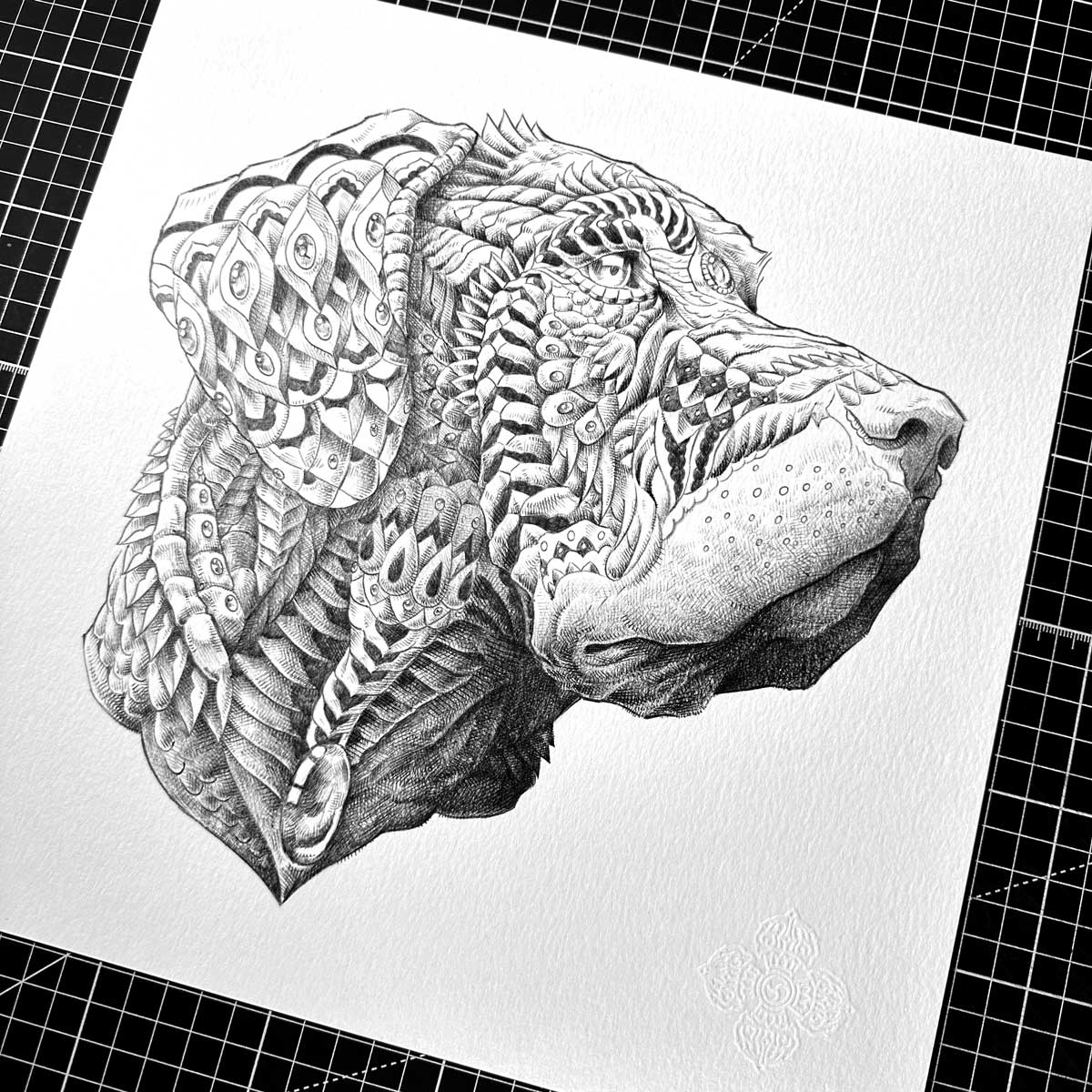 Great Dane (Original Artwork)