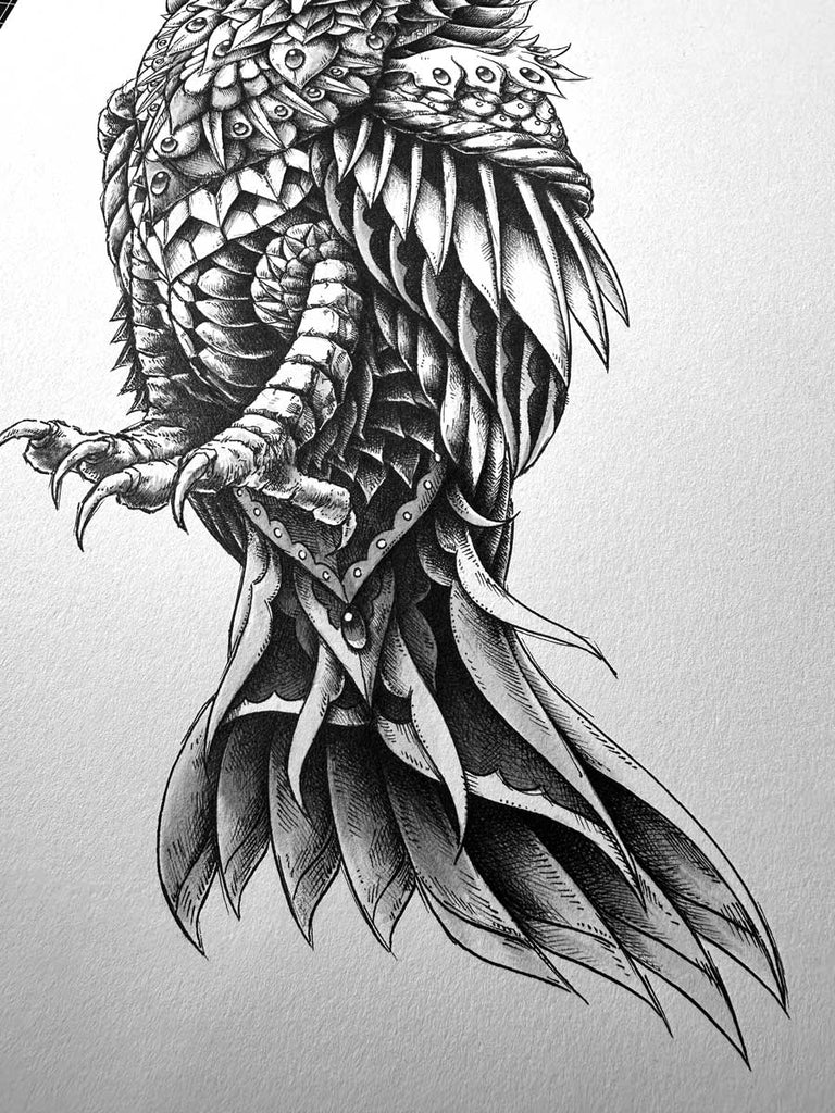 Healing Owl (Original Artwork)