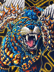 Jaguar Blue Variant Art Print (72 Hour Timed Edition)