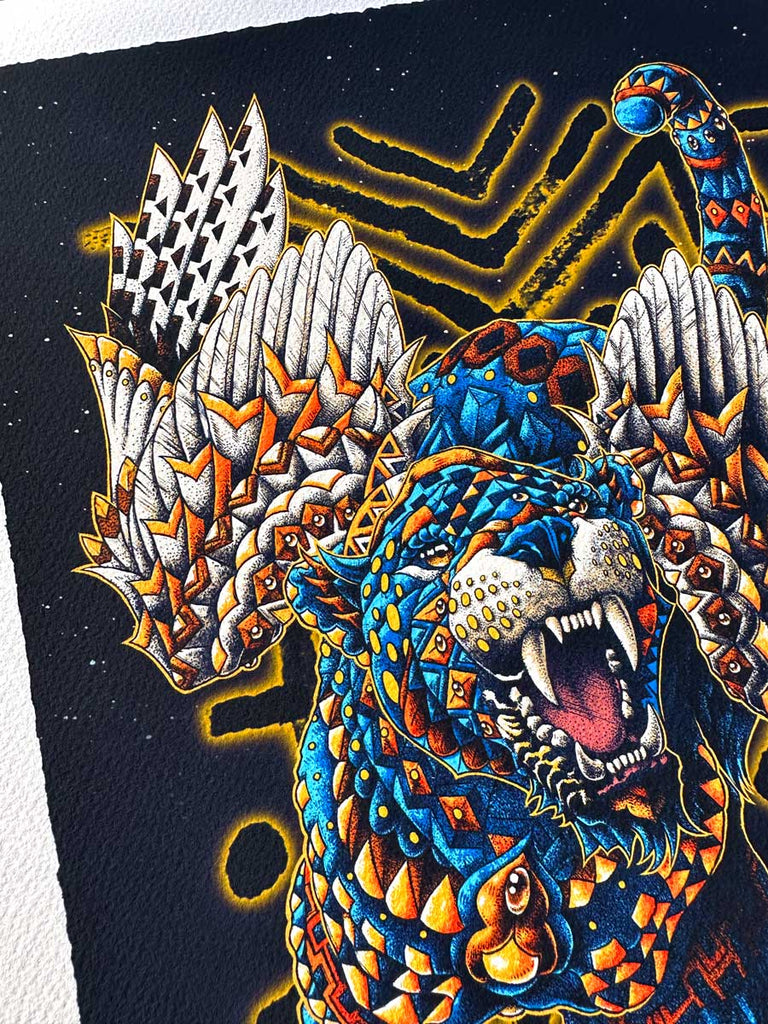 Jaguar Blue Variant Art Print (72 Hour Timed Edition)