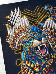 Jaguar Blue Variant Art Print (72 Hour Timed Edition)