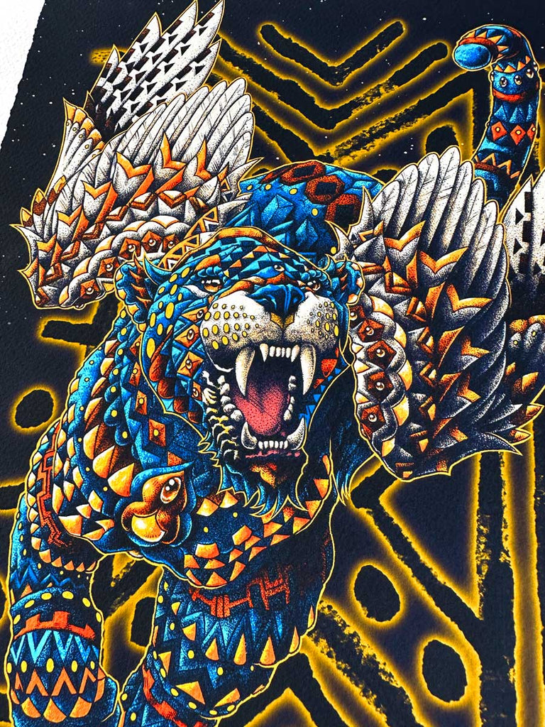 Jaguar Blue Variant Art Print (72 Hour Timed Edition)