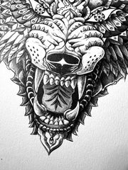 Lone Wolf Gin (Original Artwork)