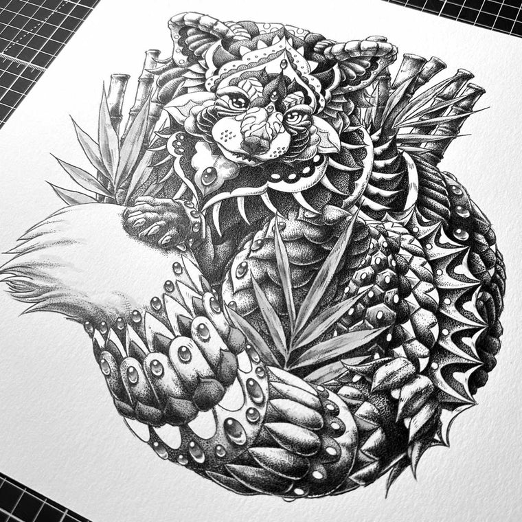 Red Panda (Original Artwork)