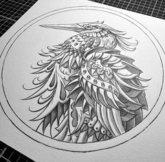 Blue Heron (Original Artwork)