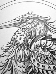Blue Heron (Original Artwork)