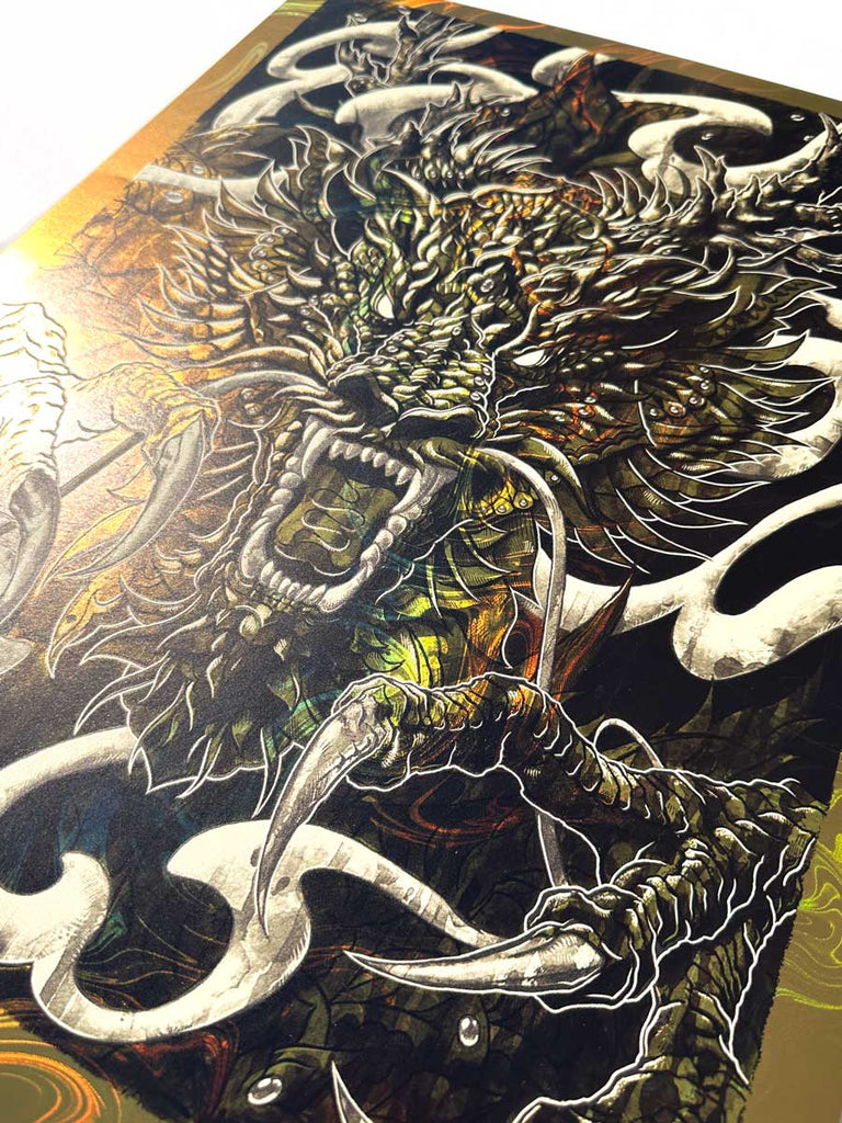 Shenlong Dragon Foil Art Prints (Edition of 88)