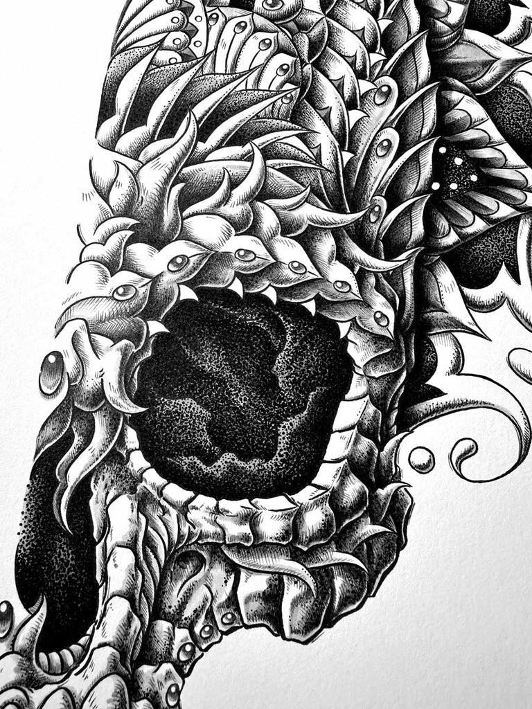 Skull Collab (Original Artwork)