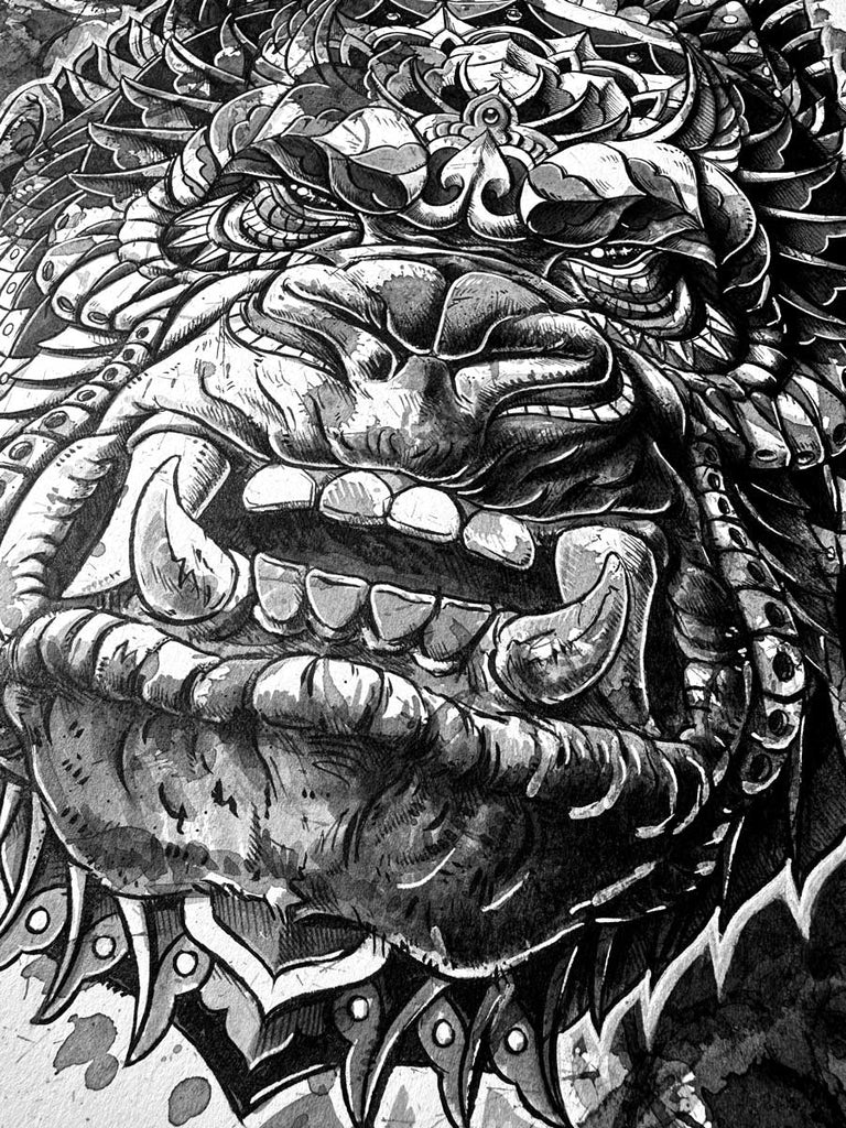Titanium Gorilla (Original Artwork)