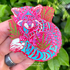 Twiddle Purple Red Panda (Edition of 60)