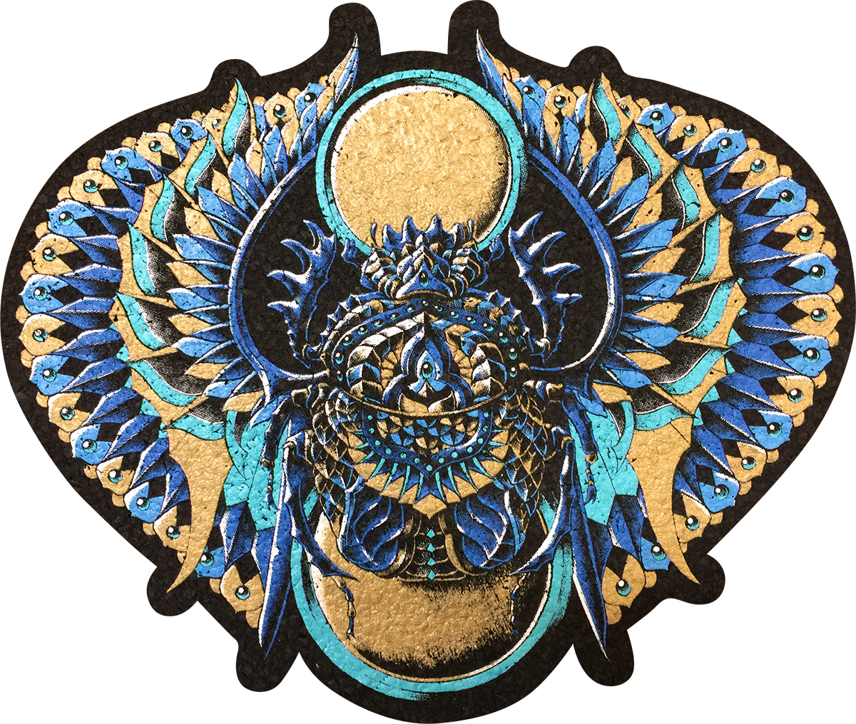 Egyptian Scarab Moodmat (Edition of 100)