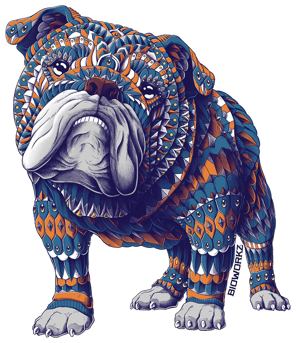 English Bulldog Sticker
