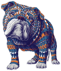 English Bulldog Sticker
