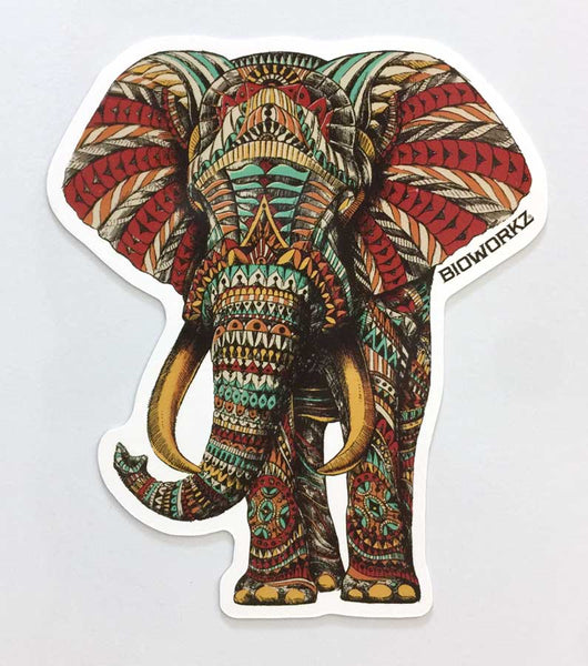 Society6 ケース Ornate Elephant by BIOWORKZ Ornate Elephant 4.0 (Original Artwork) BIOWORKZ