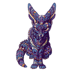 Fennec Fox Sticker