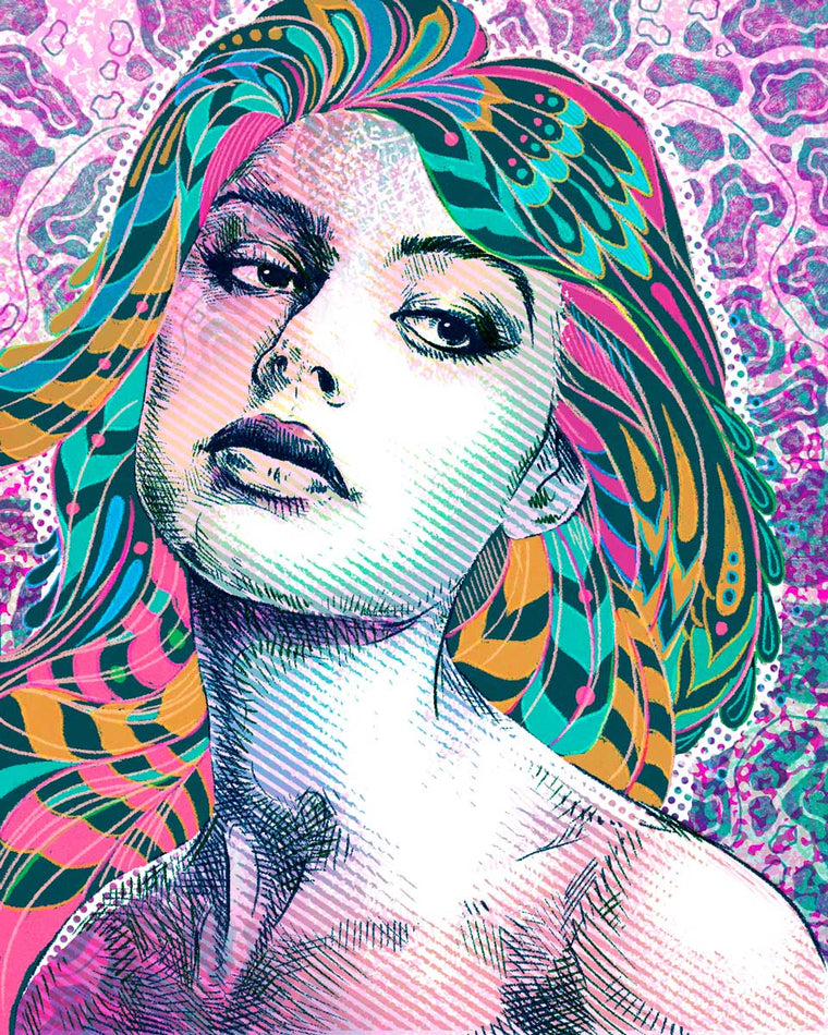 Isolde Art Print (Timed Edition)