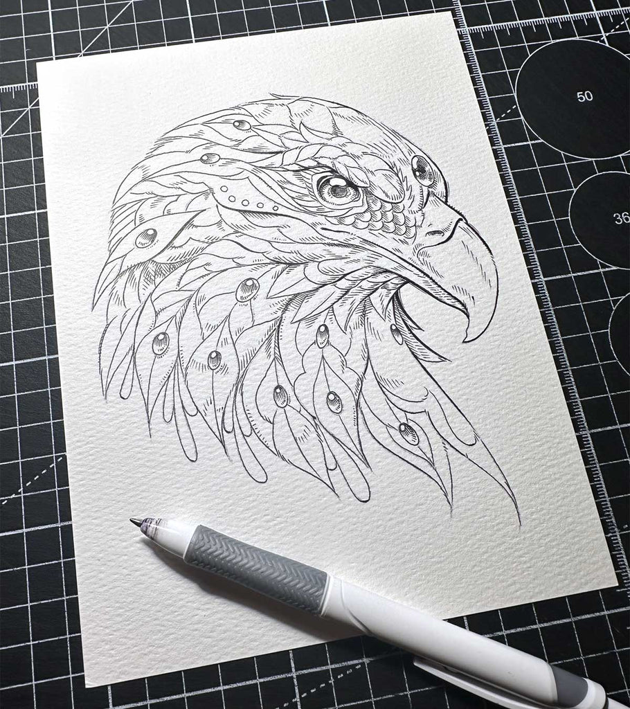Bald Eagle (Original Sketch)