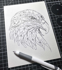 Bald Eagle (Original Sketch)
