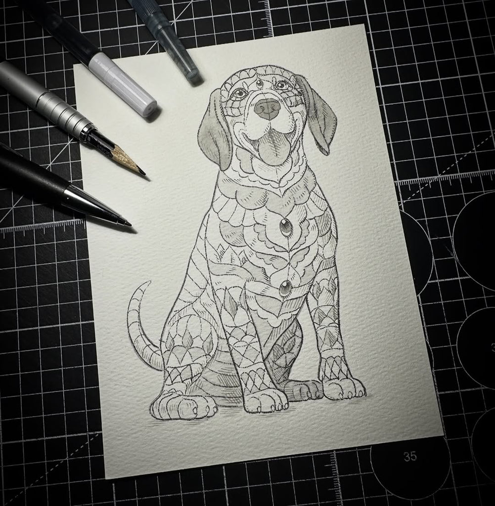 Beagle (Original Drawing)