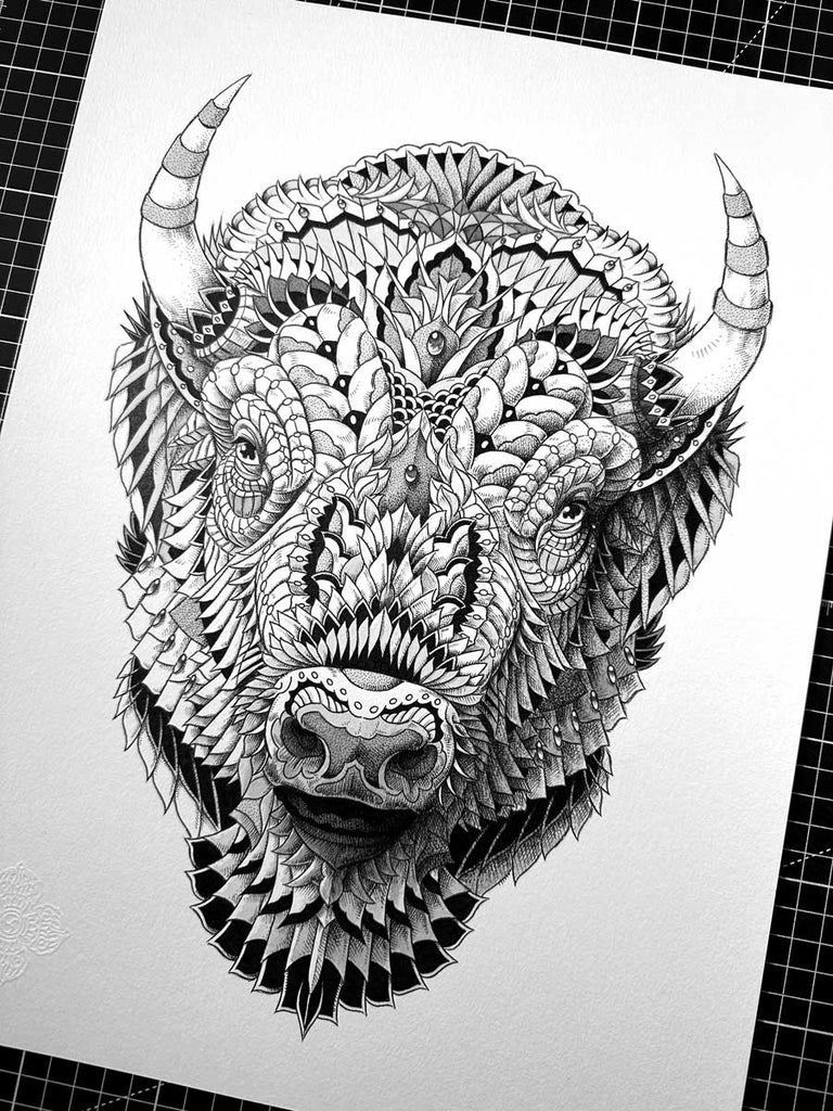 Bison 2.0 (Original Artwork)