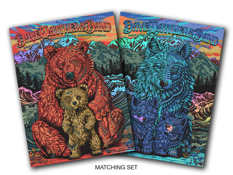 DMB Todd x BIOWORKZ collab Fiddler's Green FOIL Matching Set (Edition of 37)