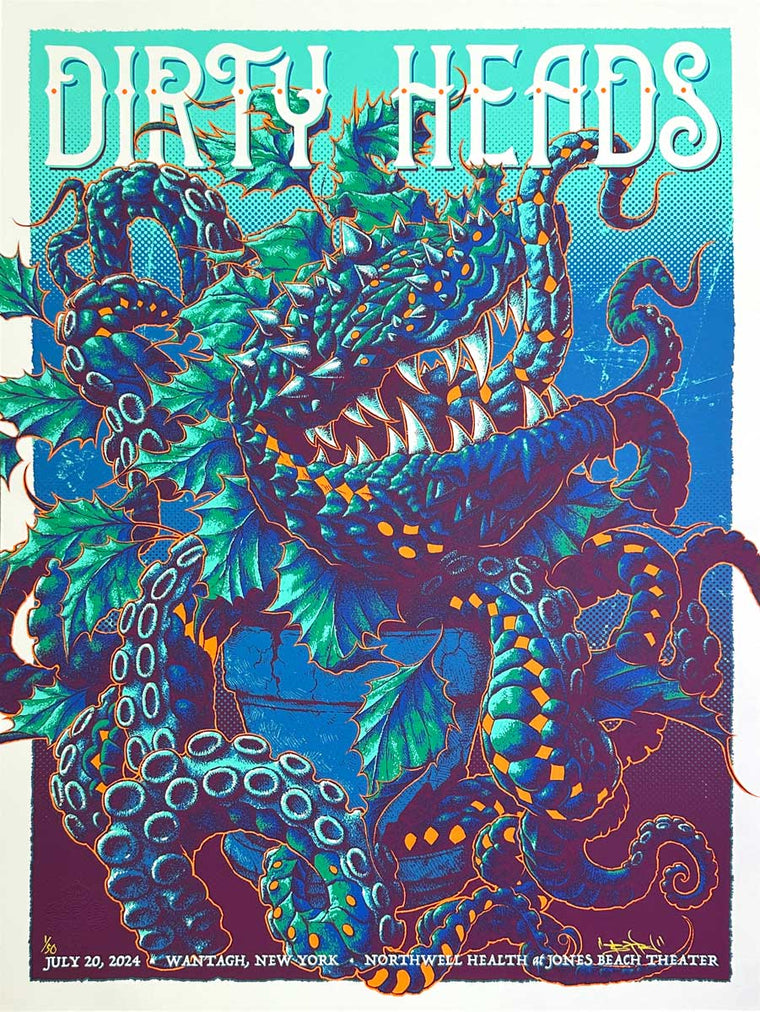 Dirty Heads Regular AP Wantagh, New York Print (Edition of 50)