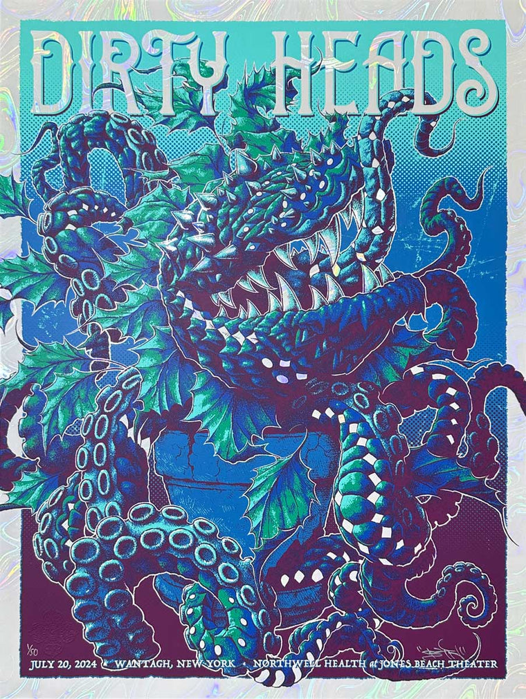 Dirty Heads Foil AP Wantagh, New York Print (Edition of 50)