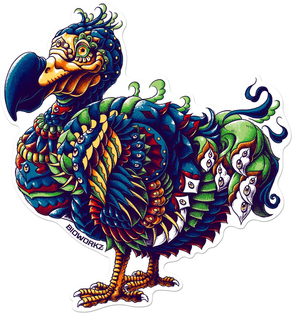 Dodo Bird Sticker (Weatherproof)
