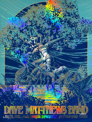 DMB "The Dreaming Tree" Foil West Palm Beach Florida Print (Edition of 50)