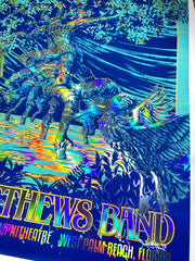 DMB "The Dreaming Tree" Foil West Palm Beach Florida Print (Edition of 50)