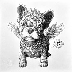 Frenchie Puppy (Original Artwork)