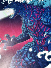 Godzilla 12x18 Art Print (Edition of 59)