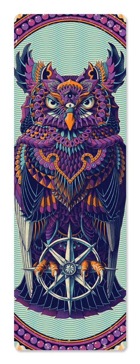 Grand Owl Transparent Bookmark