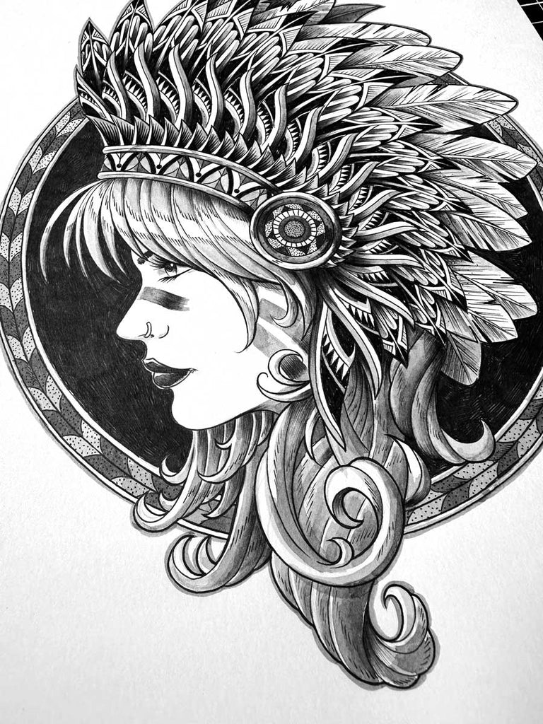 Headdress (Original Artwork)