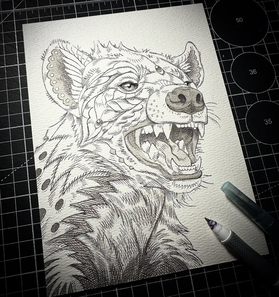 Hyena (Original Drawing)