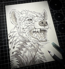 Hyena (Original Drawing)