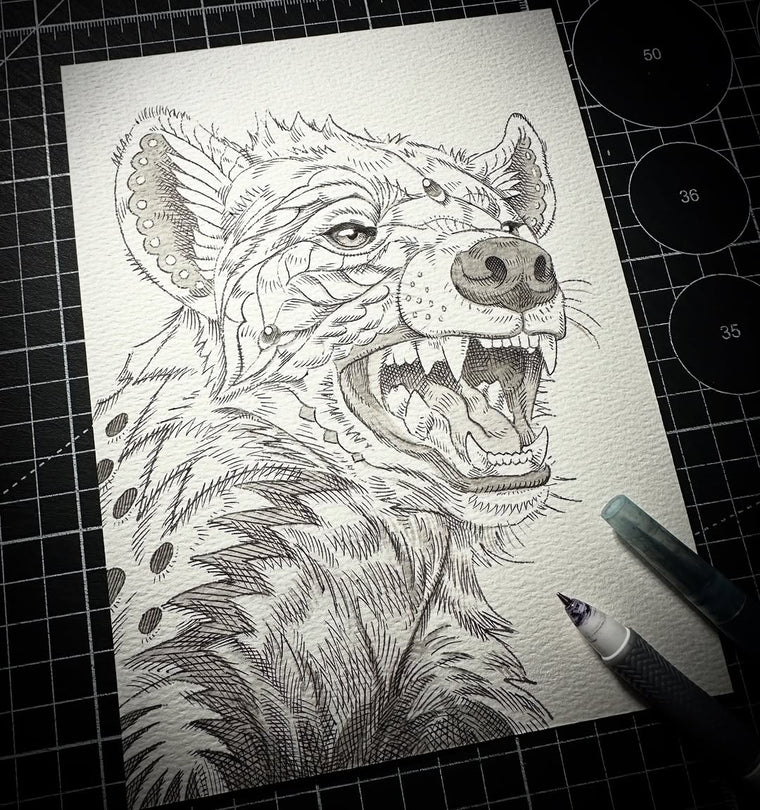 Hyena (Original Drawing)