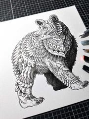 Grizzly Bear (Original Artwork)