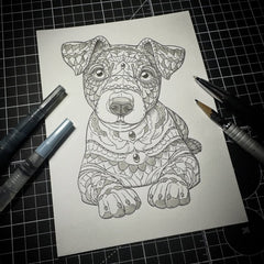 Jack Russell Terrier (Original Drawing)