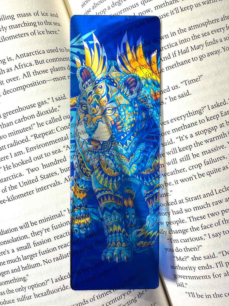 Jaguar Transparent Bookmark